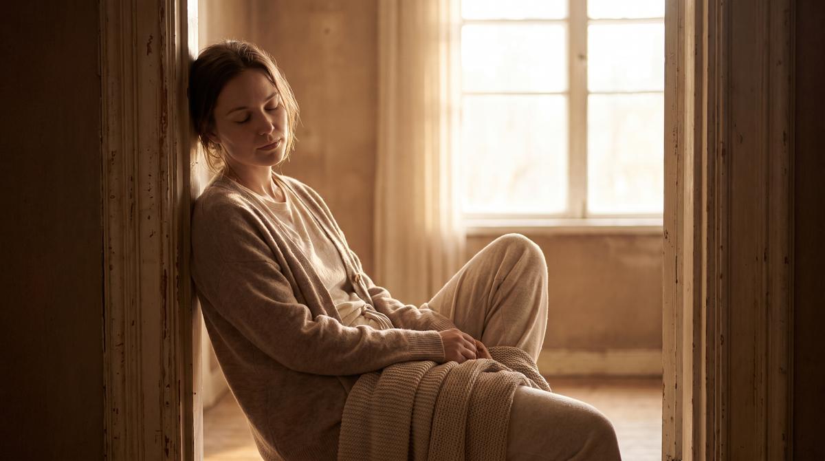 Finding strength in God when you have none left — soft editorial image representing weariness and quiet trust in God's strength