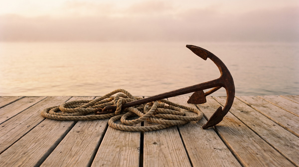 21 Bible verses about hope in hard times — soft editorial image representing anchored hope and trust in God